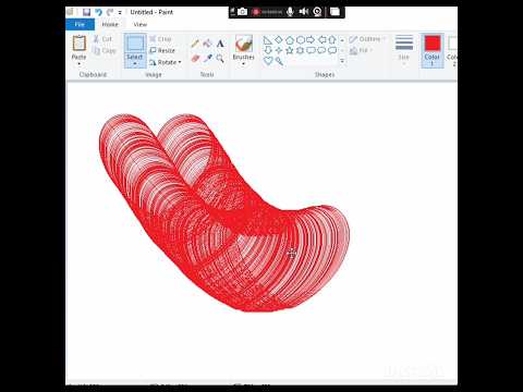 how to 3D images making Ms paint #computer #creator
