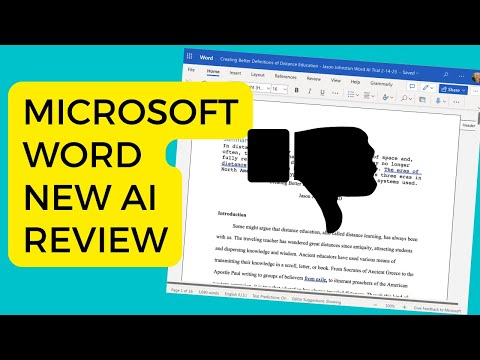 Microsoft Word New Built-In AI (Summary Feature) Not Very Impressive - Feb 2023