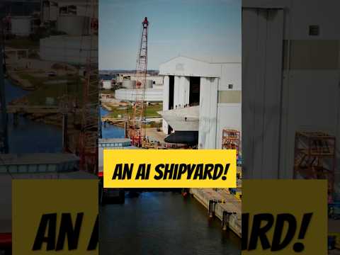 The Future of Naval Defense US Builds Autonomous Military Ships at Port Alpha