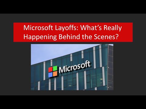 Why Is Microsoft Cutting Jobs? The Truth Behind Their Bold Moves!