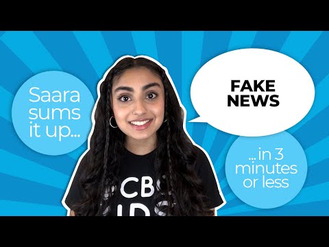 Can you trust the news? How to tell the difference between real and fake news | CBC Kids News