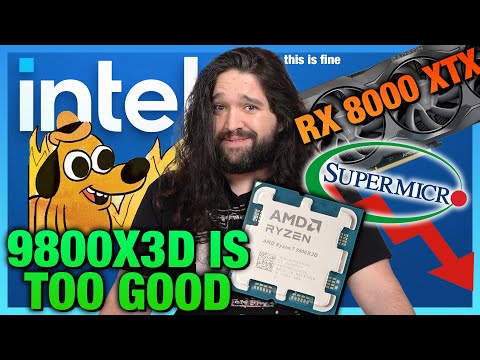 HW News - Intel Gets Sued &amp; Su&#039;d, NVIDIA Consumer CPU Rumors, 9800X3D Supply