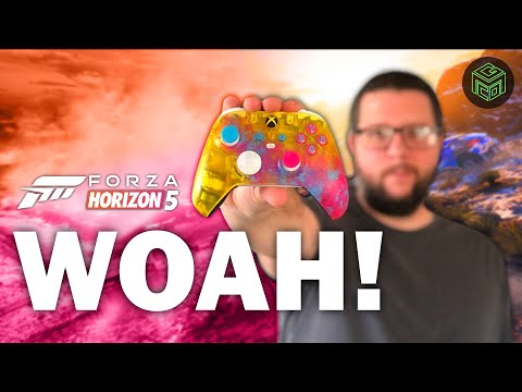 Forza Horizon 5 LIMITED EDITION RACING CONTROLLER Feels Like a High End Steering Wheel!